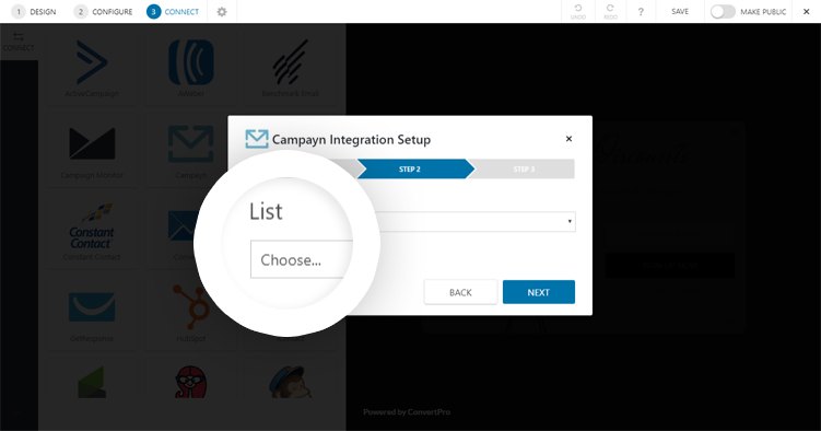 How to Integrate Convert Pro with Campayn? Campayn 7 1
