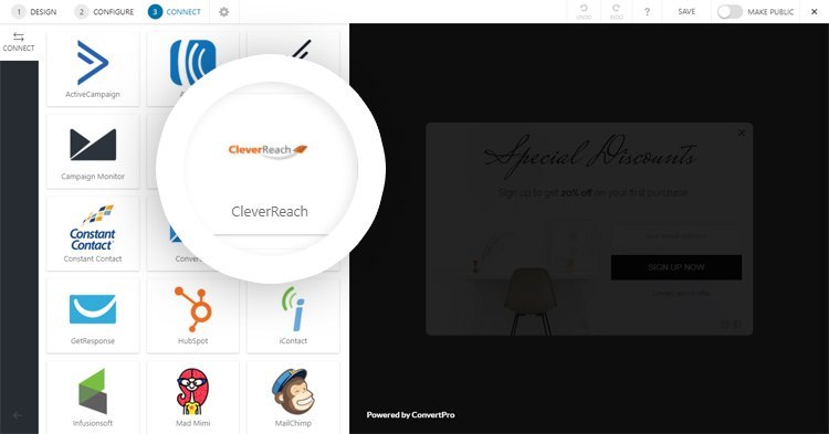 How to Integrate Convert Pro with CleverReach? CleverReach 1 1