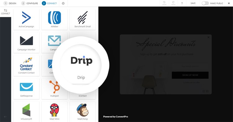 How to Integrate Convert Pro with Drip? Drip 3