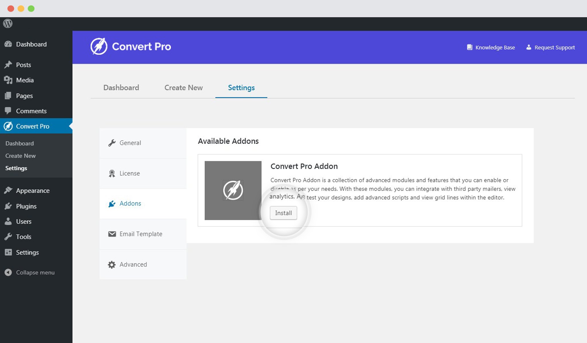 Install CPro Addon
