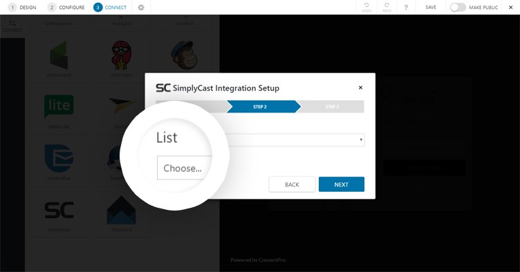 How to Integrate Convert Pro with SimplyCast? SimplyCast 8