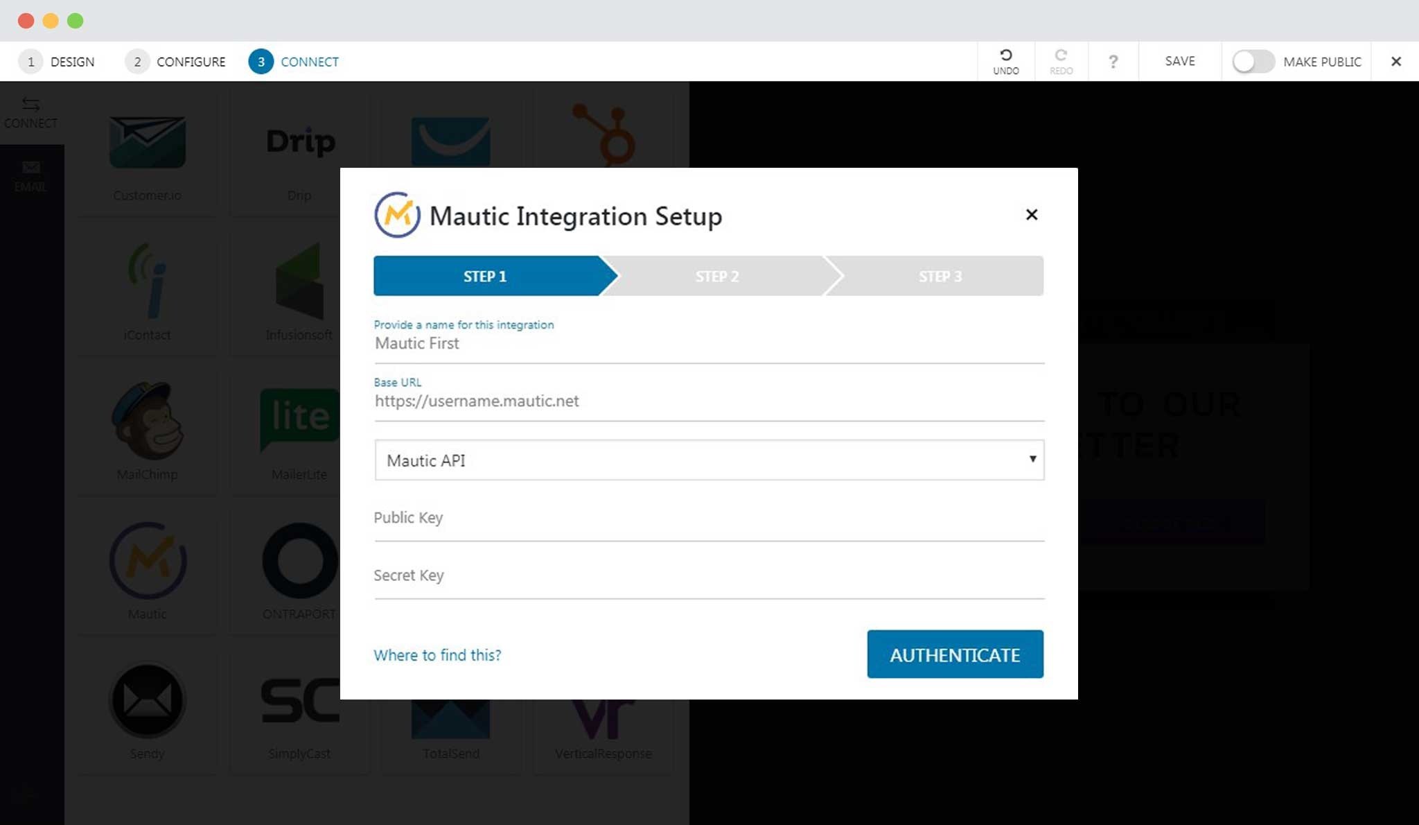 How to Integrate Convert Pro with Mautic? Mautic API Integration In Convert Pro