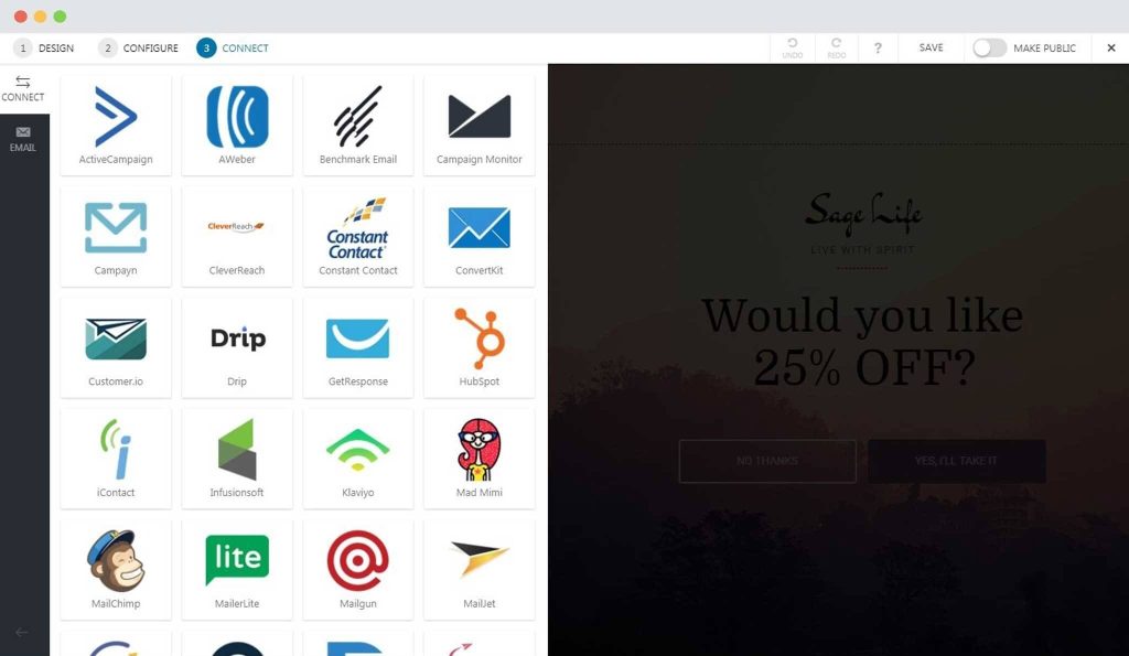 How to Create a Full screen popup in Convert Pro? Connects for Full Screen
