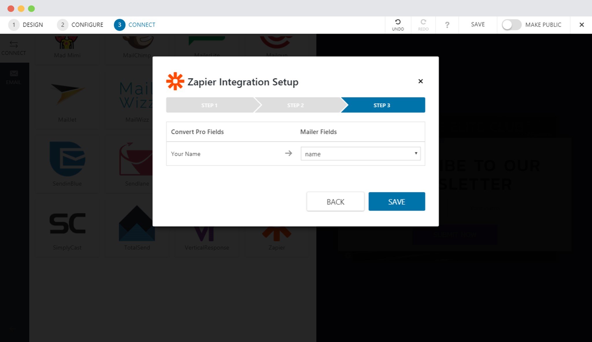 How to Integrate Convert Pro with Zapier? Map Zapier Fields In Convert Pro