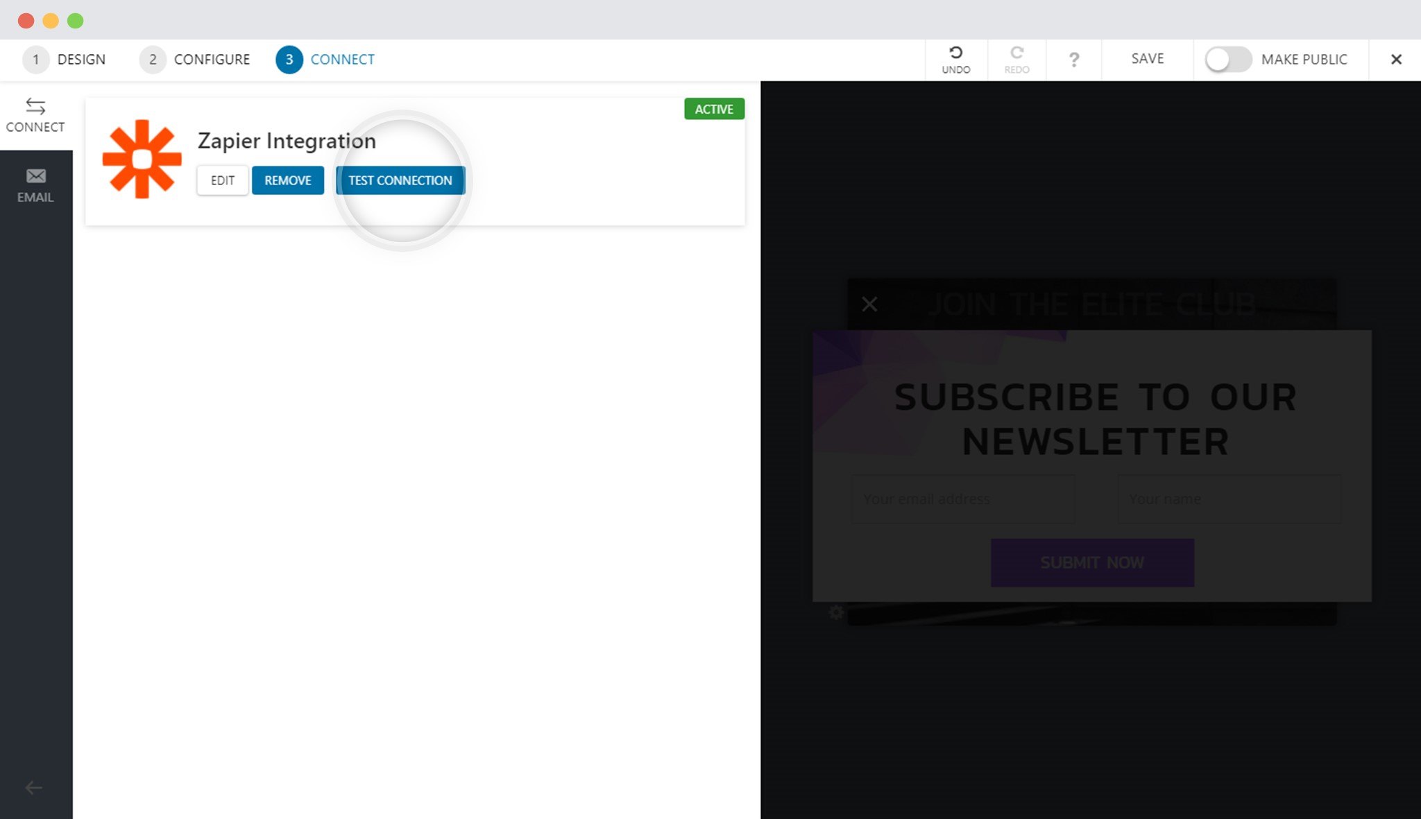 How to Integrate Convert Pro with Zapier? Test Zapier Connection In Convert Pro