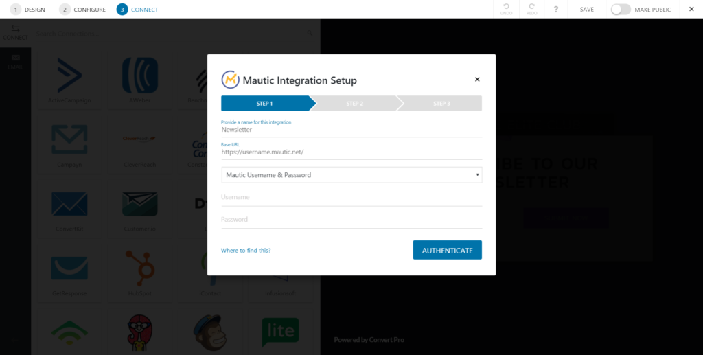 New Integration Method Convert Pro And Mautic 1024x517