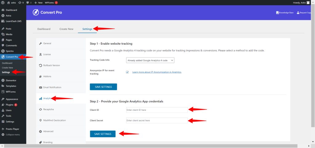 GA App Credentials 1024x481