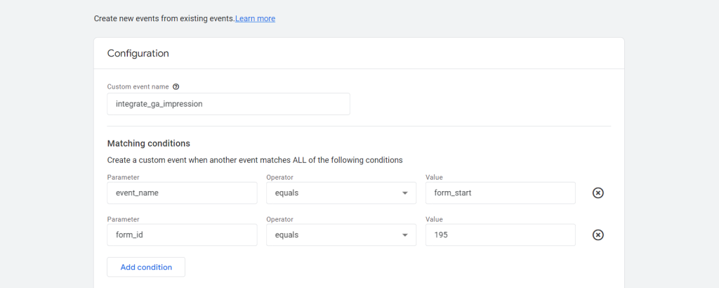 How to Setup Convert Pro custom Events in Google Analytics 4 property Screenshot 2024 02 08 At 3.41.17 PM 1024x410